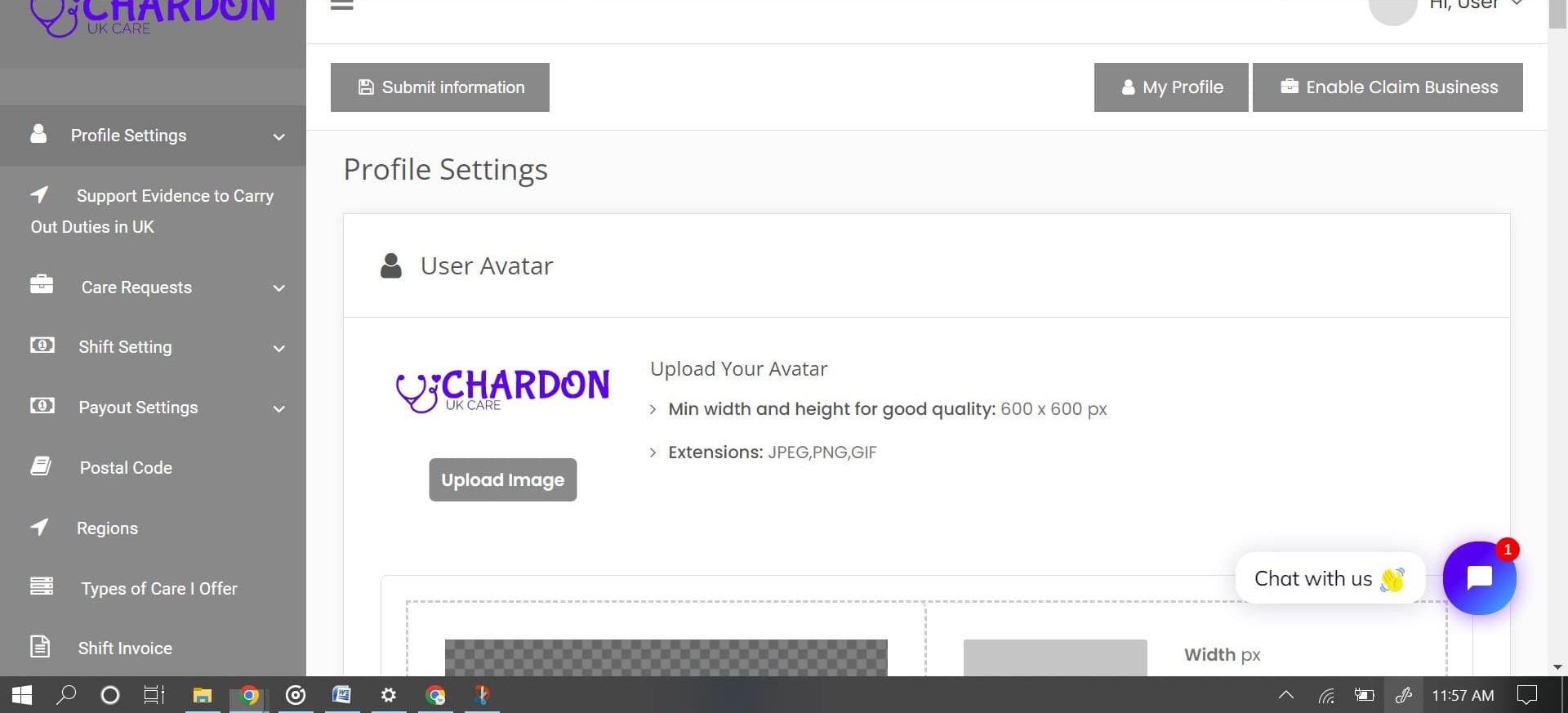 Chardon Uk Care